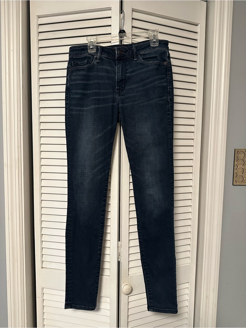 Abercrombie & Fitch Dark Blue Skinny Jeans